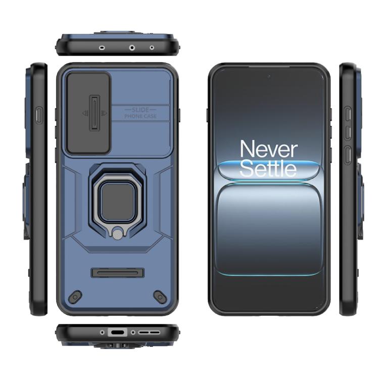 For OnePlus Ace 5 Ultra / Nord 5 Sliding Camshield TPU + PC Shockproof Phone Case with Holder