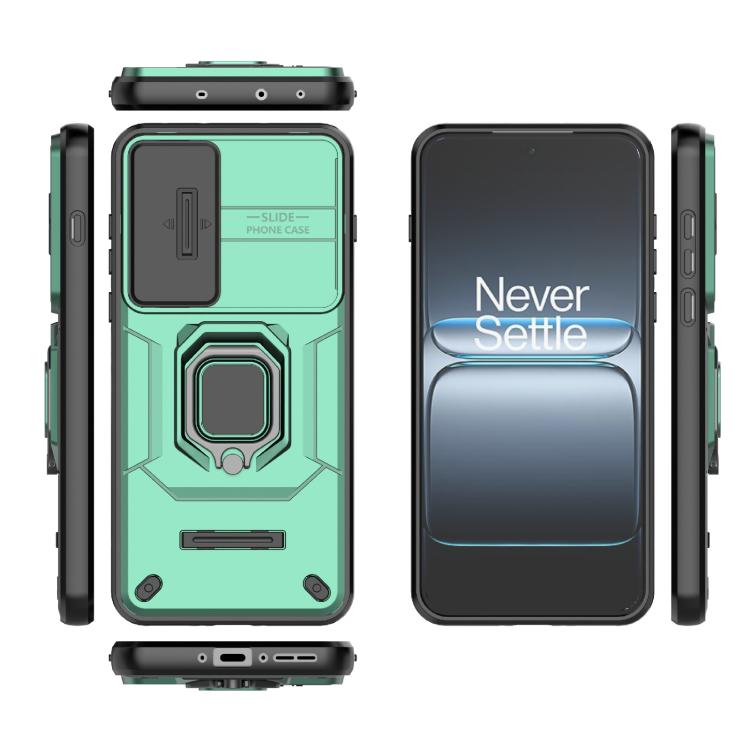 For OnePlus Ace 5 Ultra / Nord 5 Sliding Camshield TPU + PC Shockproof Phone Case with Holder