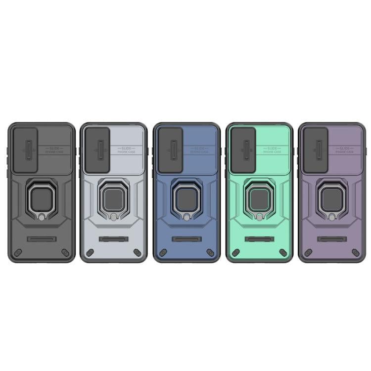 For OnePlus Ace 5 Ultra / Nord 5 Sliding Camshield TPU + PC Shockproof Phone Case with Holder