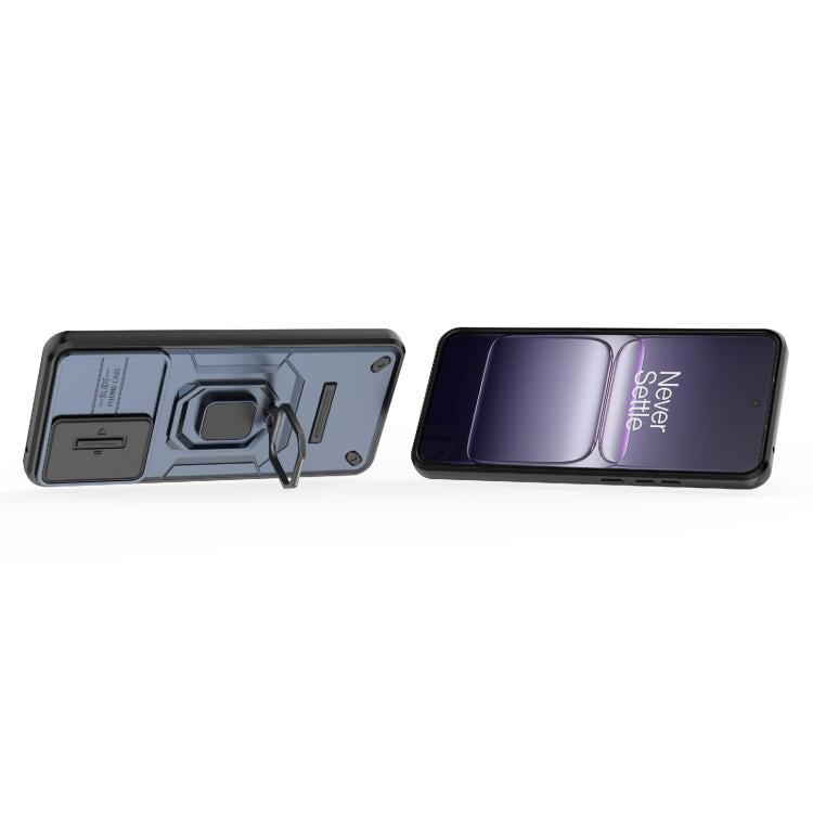 For OnePlus Ace 5 Racing / Nord CE5 Sliding Camshield TPU + PC Shockproof Phone Case with Holder