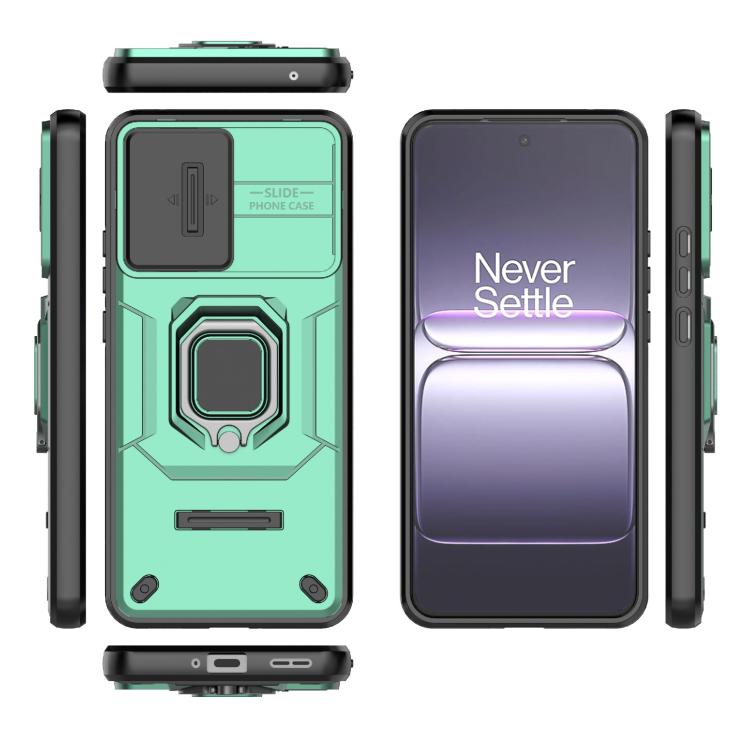 For OnePlus Ace 5 Racing / Nord CE5 Sliding Camshield TPU + PC Shockproof Phone Case with Holder