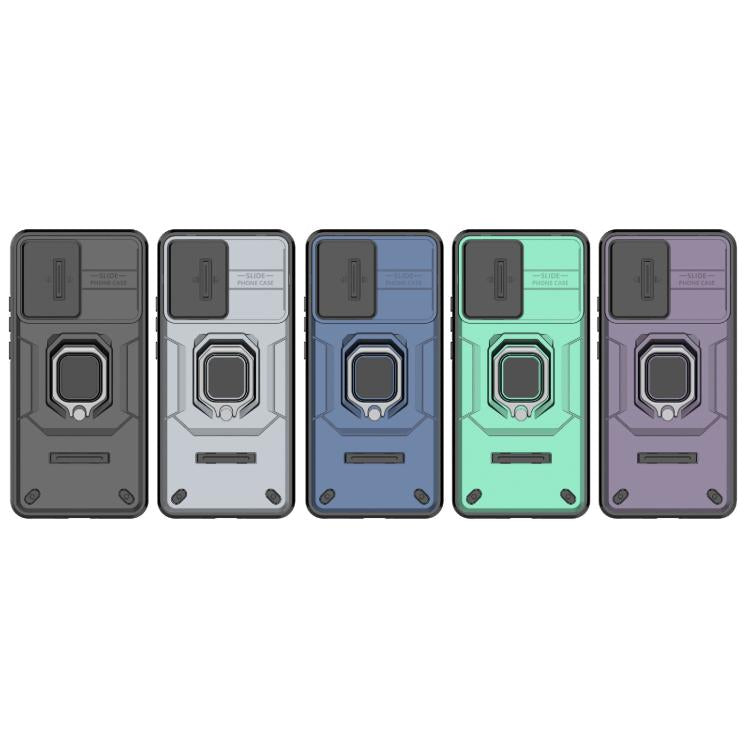 For OnePlus Ace 5 Racing / Nord CE5 Sliding Camshield TPU + PC Shockproof Phone Case with Holder