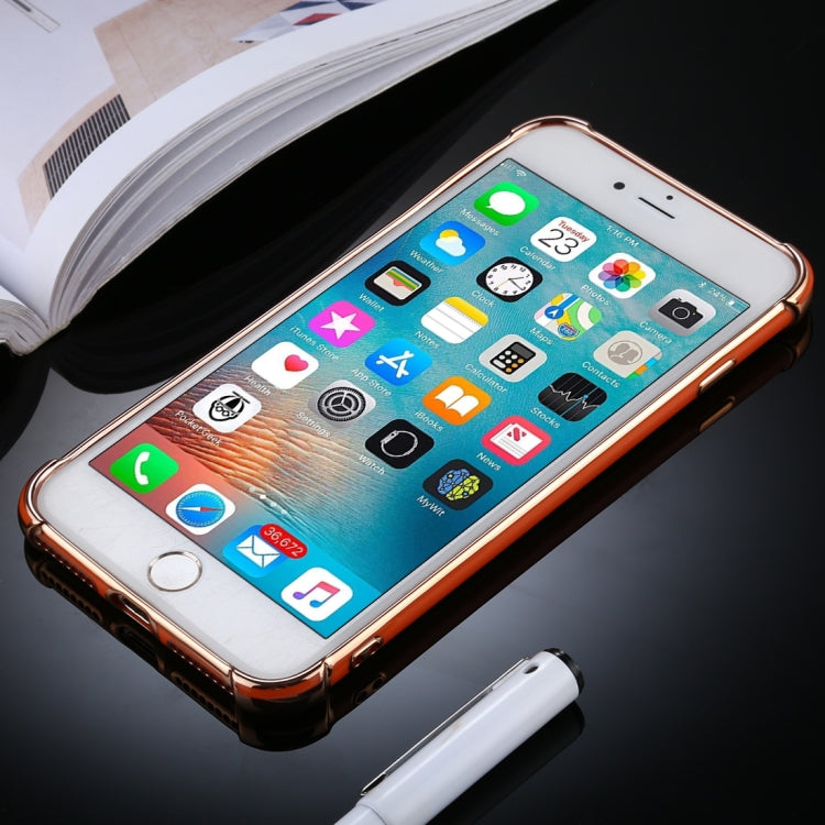 For iPhone 8 Plus / 7 Plus SULADA Colorful Shield Series TPU + Plating Edge Protective Case