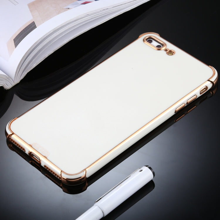 For iPhone 8 Plus / 7 Plus SULADA Colorful Shield Series TPU + Plating Edge Protective Case