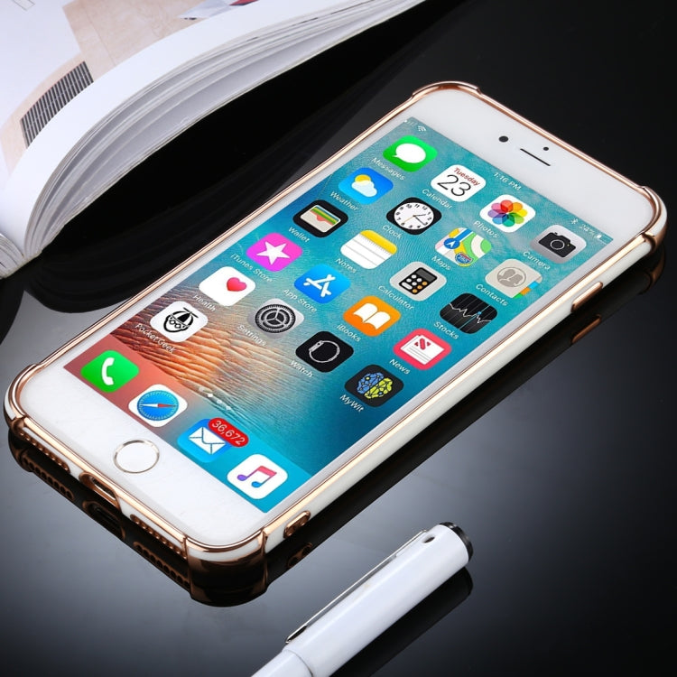 For iPhone 8 Plus / 7 Plus SULADA Colorful Shield Series TPU + Plating Edge Protective Case