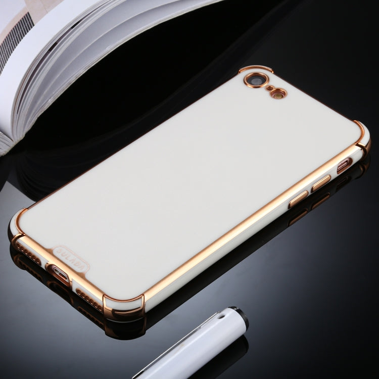 For iPhone 8 / 7 SULADA Colorful Shield Series TPU + Plating Edge Protective Case