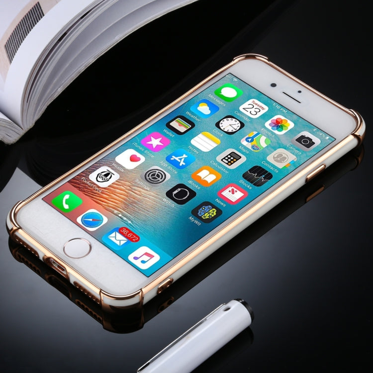 For iPhone 8 / 7 SULADA Colorful Shield Series TPU + Plating Edge Protective Case