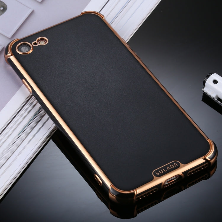For iPhone 8 / 7 SULADA Colorful Shield Series TPU + Plating Edge Protective Case