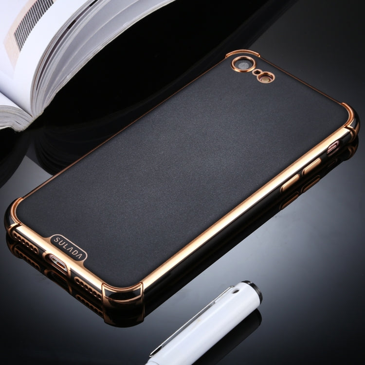 For iPhone 8 / 7 SULADA Colorful Shield Series TPU + Plating Edge Protective Case