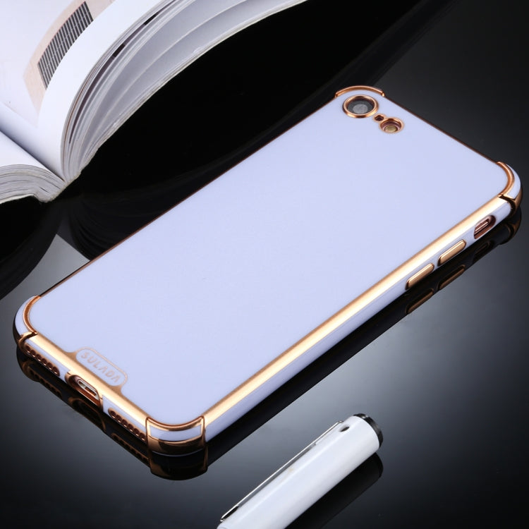 For iPhone 8 / 7 SULADA Colorful Shield Series TPU + Plating Edge Protective Case