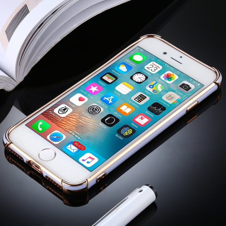 For iPhone 8 / 7 SULADA Colorful Shield Series TPU + Plating Edge Protective Case
