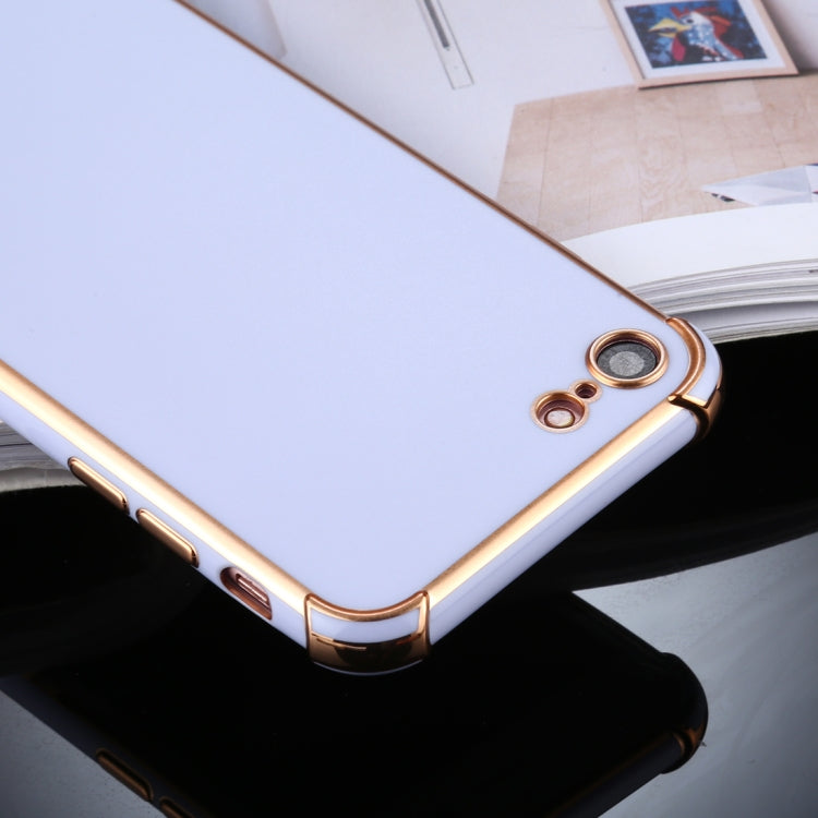 For iPhone 8 / 7 SULADA Colorful Shield Series TPU + Plating Edge Protective Case