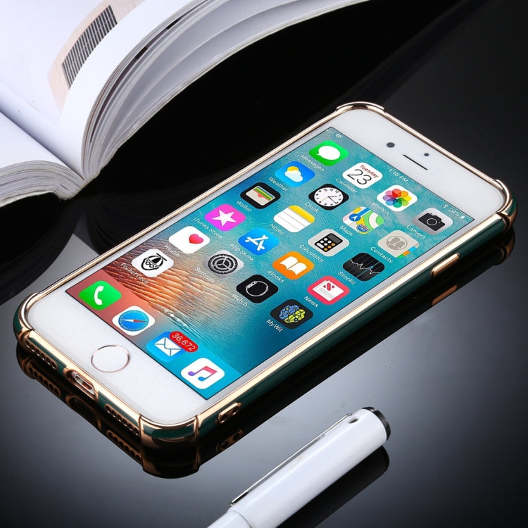 For iPhone 8 / 7 SULADA Colorful Shield Series TPU + Plating Edge Protective Case