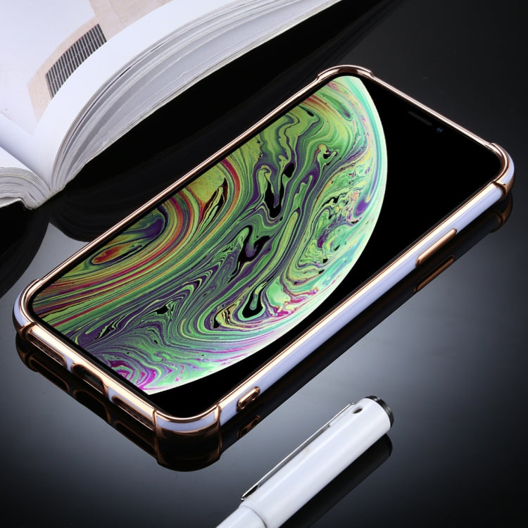 For iPhone X / XS SULADA Colorful Shield Series TPU + Plating Edge Protective Case