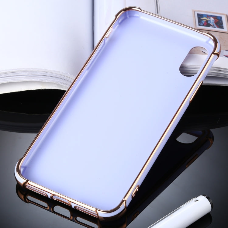 For iPhone X / XS SULADA Colorful Shield Series TPU + Plating Edge Protective Case