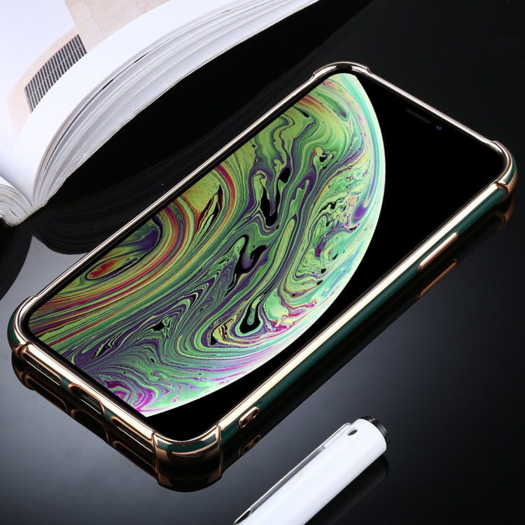 For iPhone X / XS SULADA Colorful Shield Series TPU + Plating Edge Protective Case