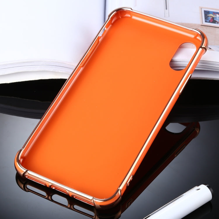 For iPhone XS Max SULADA Colorful Shield Series TPU + Plating Edge Protective Case