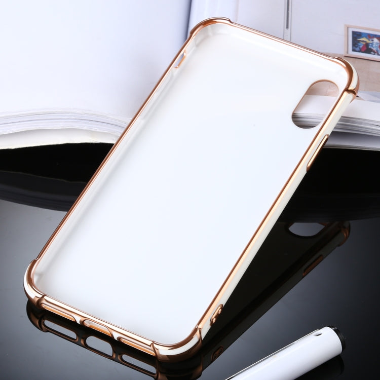 For iPhone XS Max SULADA Colorful Shield Series TPU + Plating Edge Protective Case