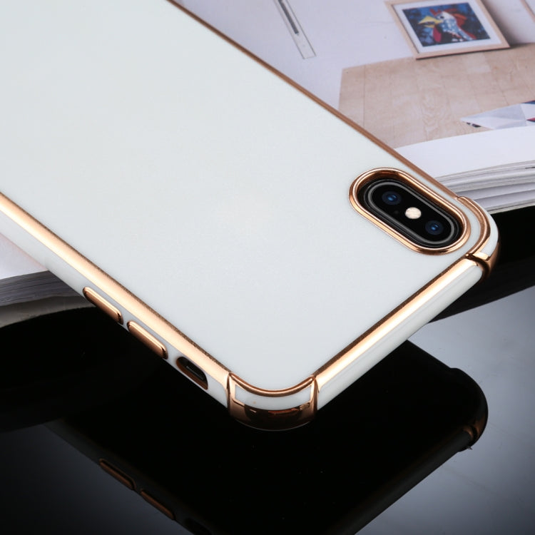 For iPhone XS Max SULADA Colorful Shield Series TPU + Plating Edge Protective Case