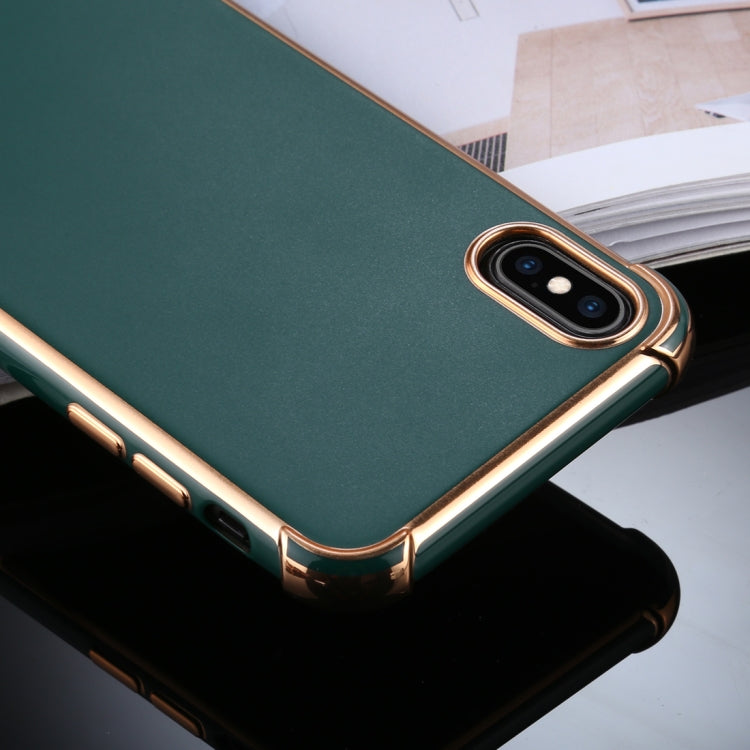 For iPhone XS Max SULADA Colorful Shield Series TPU + Plating Edge Protective Case