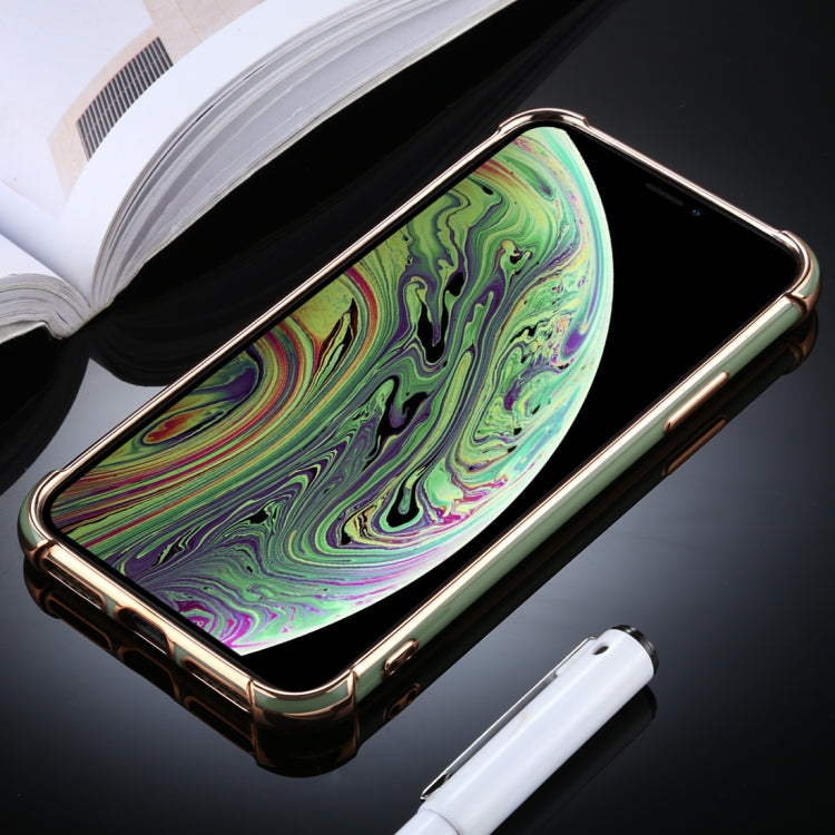 For iPhone XS Max SULADA Colorful Shield Series TPU + Plating Edge Protective Case