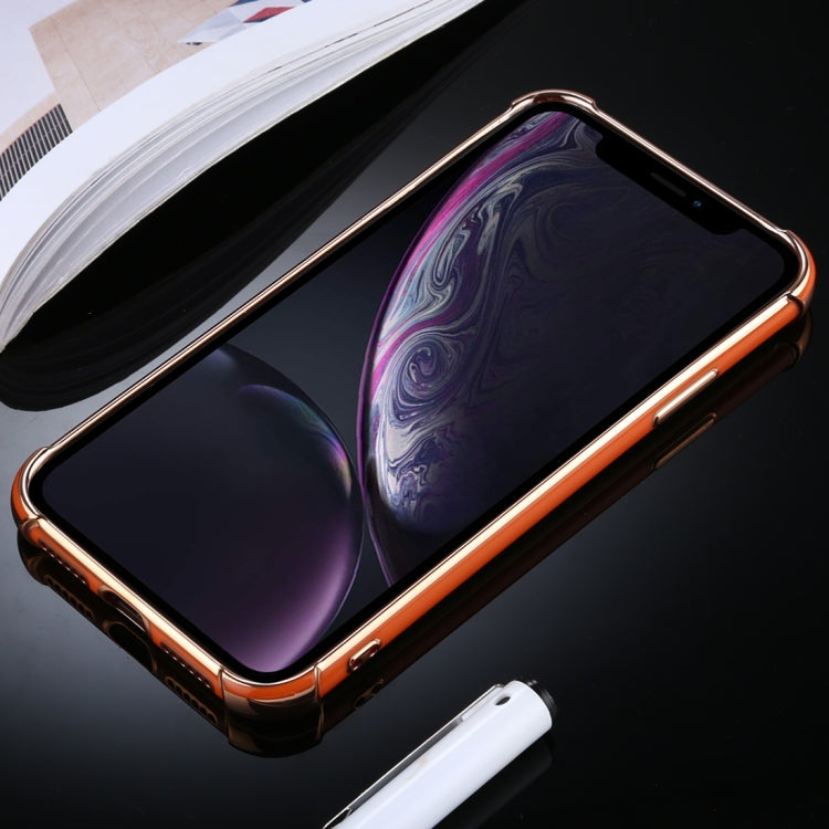 For iPhone XR SULADA Colorful Shield Series TPU + Plating Edge Protective Case