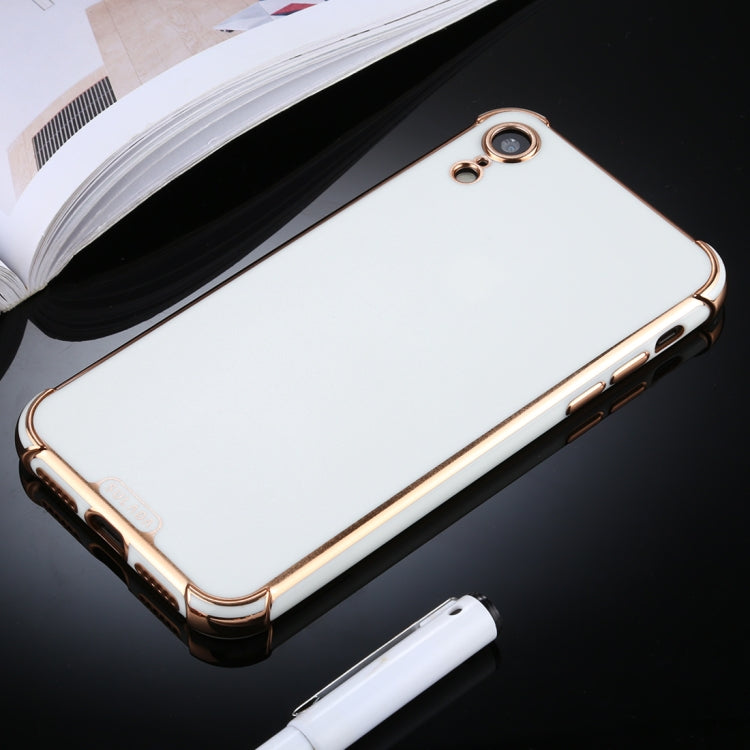 For iPhone XR SULADA Colorful Shield Series TPU + Plating Edge Protective Case