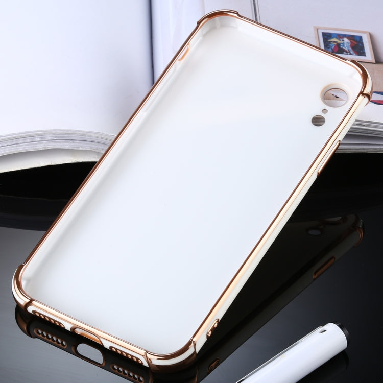 For iPhone XR SULADA Colorful Shield Series TPU + Plating Edge Protective Case