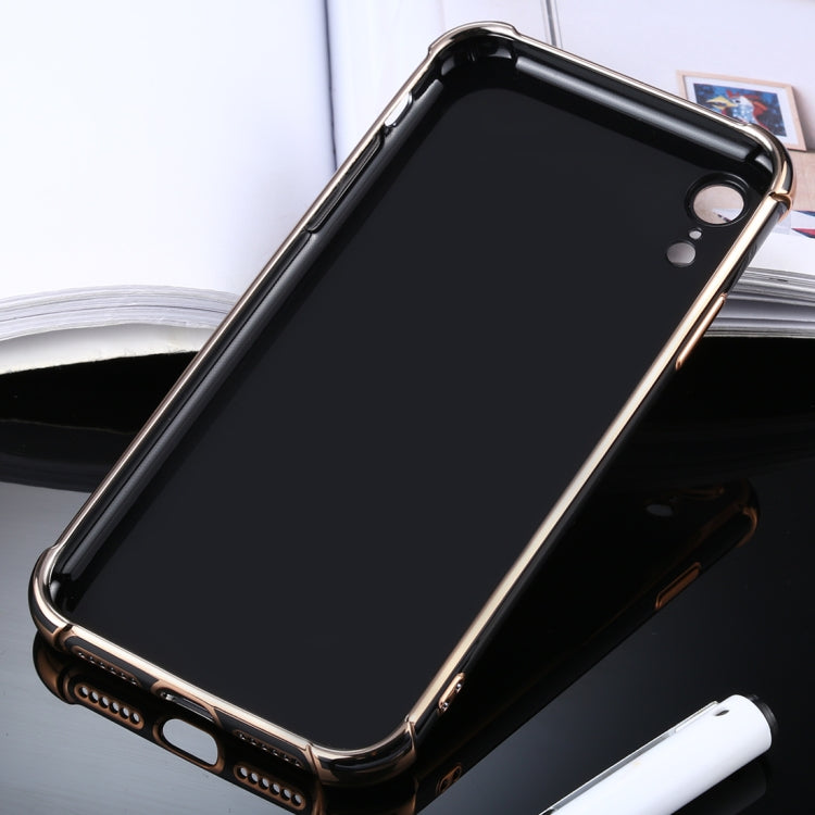 For iPhone XR SULADA Colorful Shield Series TPU + Plating Edge Protective Case