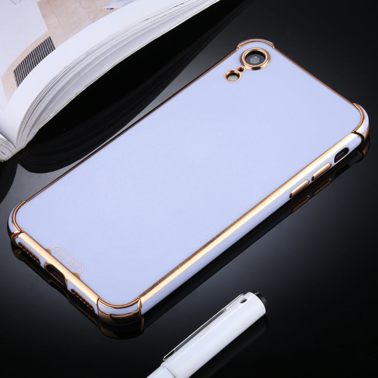 For iPhone XR SULADA Colorful Shield Series TPU + Plating Edge Protective Case