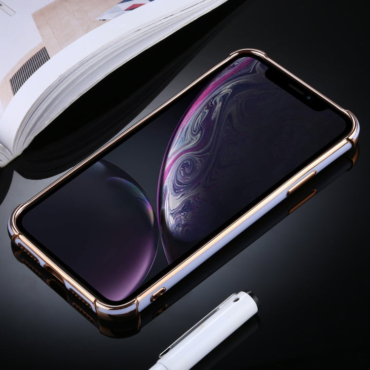 For iPhone XR SULADA Colorful Shield Series TPU + Plating Edge Protective Case
