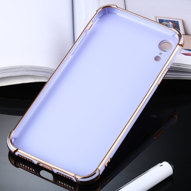 For iPhone XR SULADA Colorful Shield Series TPU + Plating Edge Protective Case