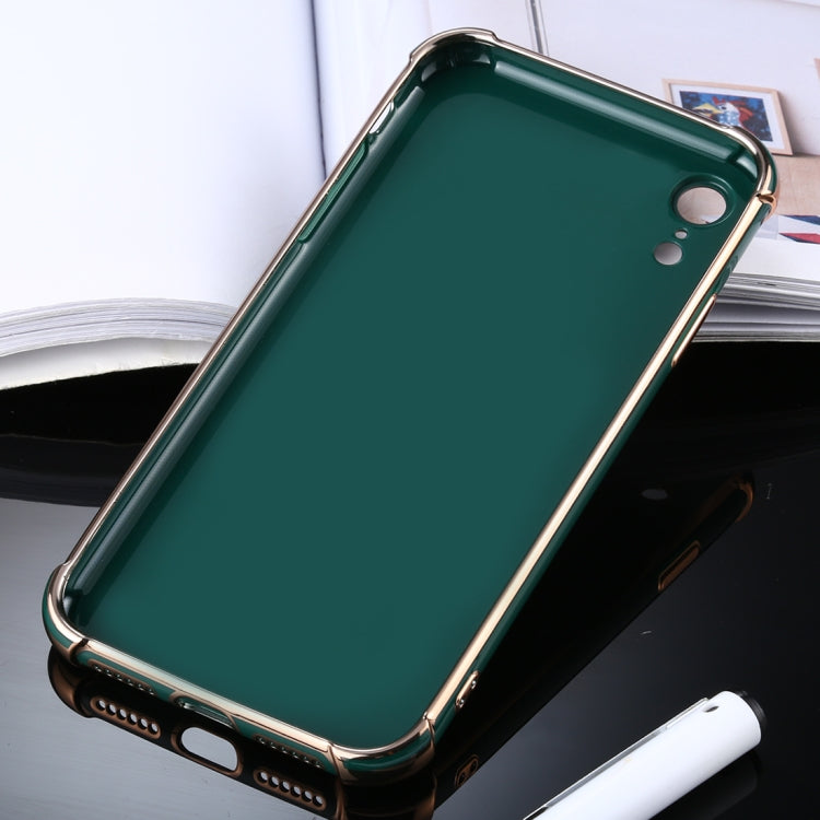 For iPhone XR SULADA Colorful Shield Series TPU + Plating Edge Protective Case