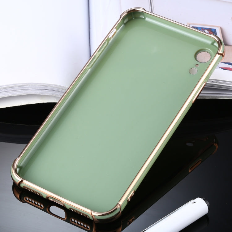 For iPhone XR SULADA Colorful Shield Series TPU + Plating Edge Protective Case