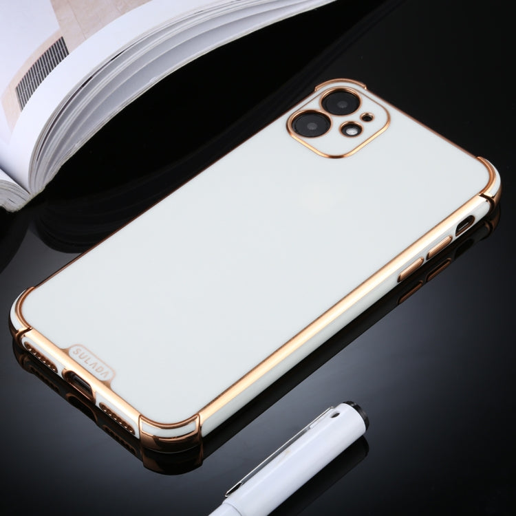 For iPhone 11 SULADA Colorful Shield Series TPU + Plating Edge Protective Case