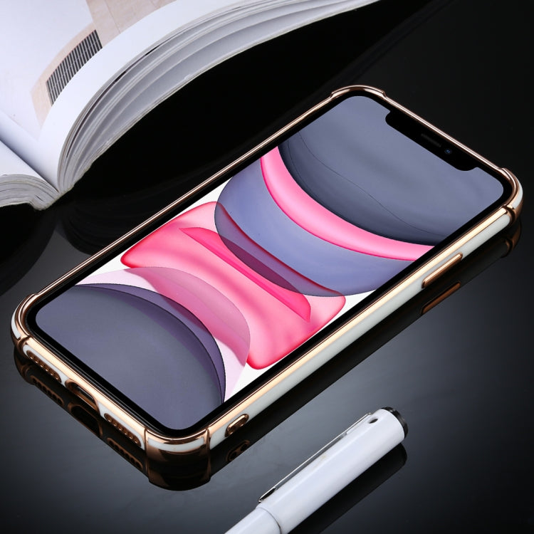 For iPhone 11 SULADA Colorful Shield Series TPU + Plating Edge Protective Case