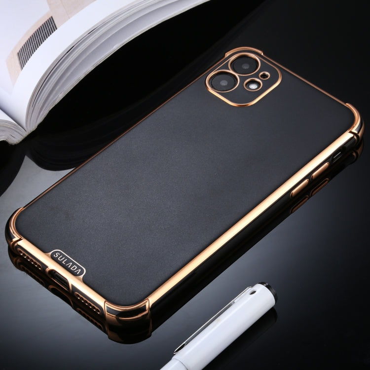 For iPhone 11 SULADA Colorful Shield Series TPU + Plating Edge Protective Case