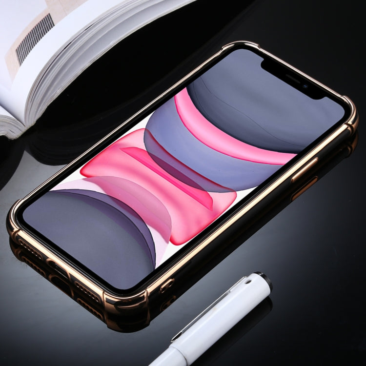 For iPhone 11 SULADA Colorful Shield Series TPU + Plating Edge Protective Case