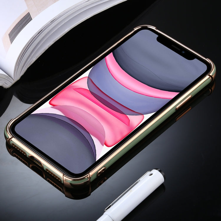 For iPhone 11 SULADA Colorful Shield Series TPU + Plating Edge Protective Case