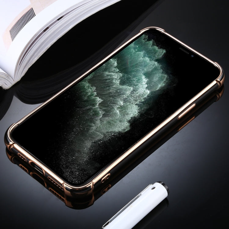 For iPhone 11 Pro SULADA Colorful Shield Series TPU + Plating Edge Protective Case