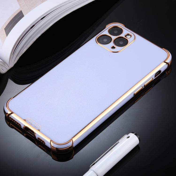 For iPhone 11 Pro SULADA Colorful Shield Series TPU + Plating Edge Protective Case