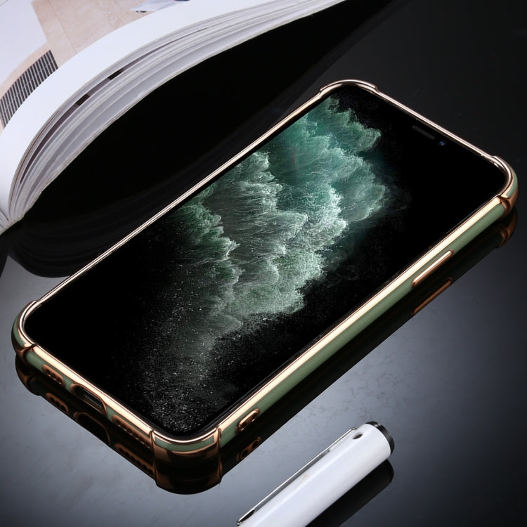 For iPhone 11 Pro SULADA Colorful Shield Series TPU + Plating Edge Protective Case