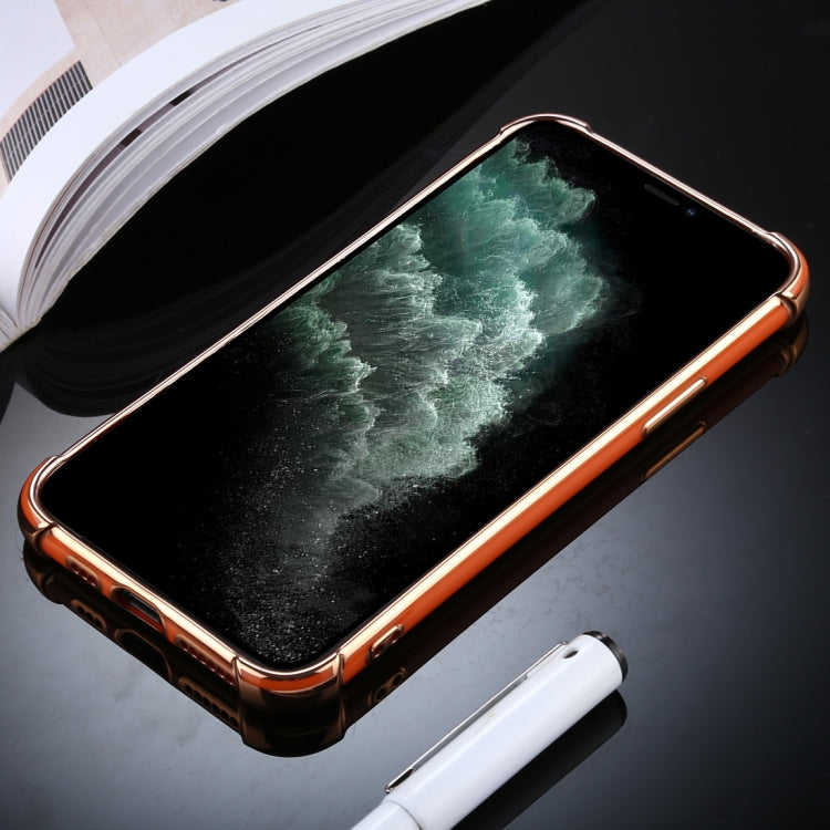For iPhone 11 Pro Max SULADA Colorful Shield Series TPU + Plating Edge Protective Case