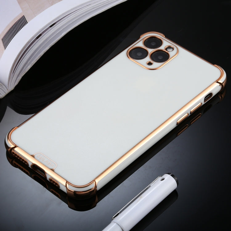 For iPhone 11 Pro Max SULADA Colorful Shield Series TPU + Plating Edge Protective Case