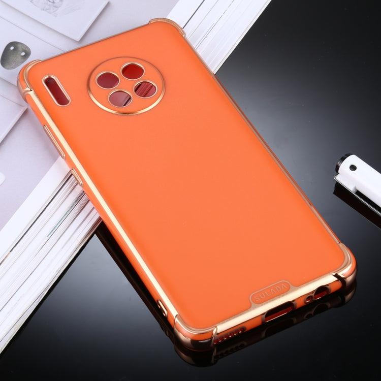 For Huawei Mate 30 SULADA Colorful Shield Series TPU + Plating Edge Protective Case