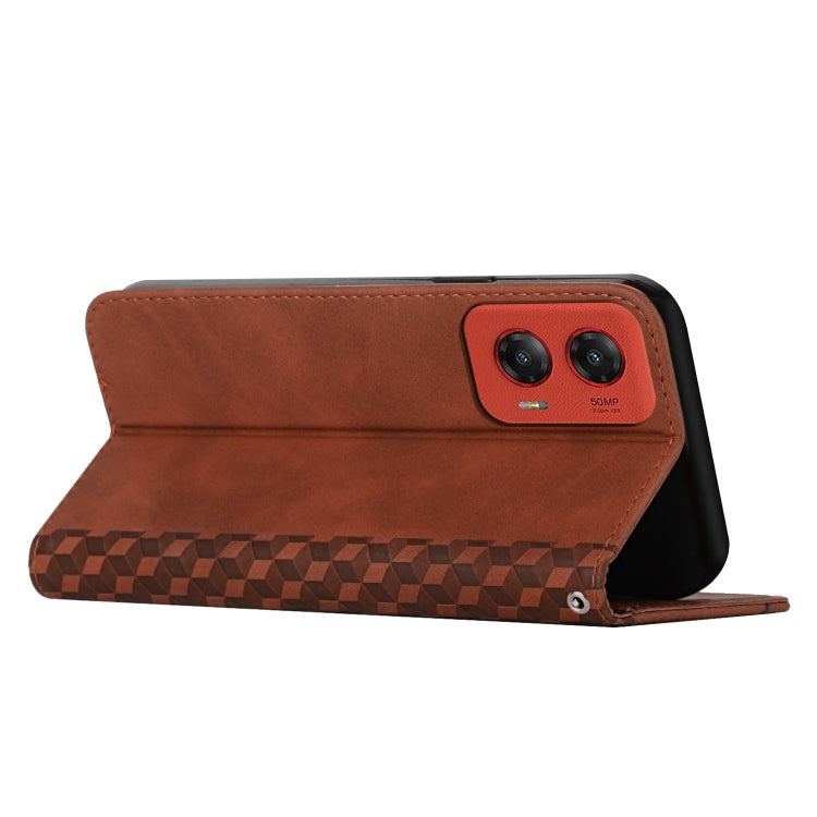 For Motorola Moto G Stylus 5G 2024 Diamond Splicing Skin Feel Magnetic Leather Phone Case