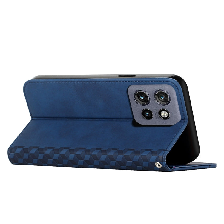 For Motorola Edge 50 Neo Diamond Splicing Skin Feel Magnetic Leather Phone Case