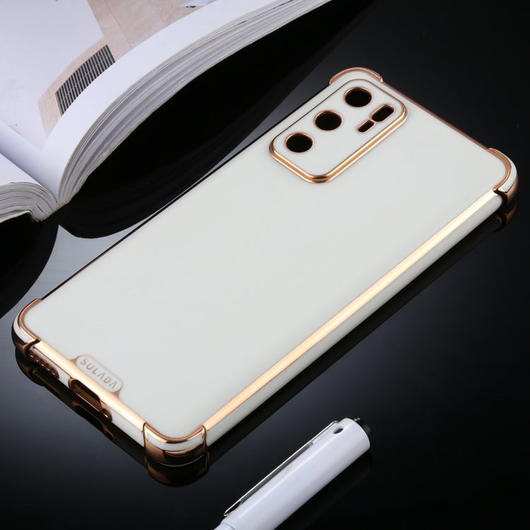 For Huawei P40 SULADA Colorful Shield Series TPU + Plating Edge Protective Case