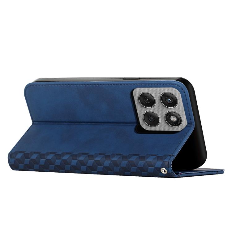 For Motorola Edge 60 Pro Diamond Splicing Skin Feel Magnetic Leather Phone Case