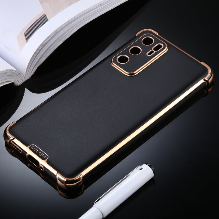 For Huawei P40 Pro SULADA Colorful Shield Series TPU + Plating Edge Protective Case